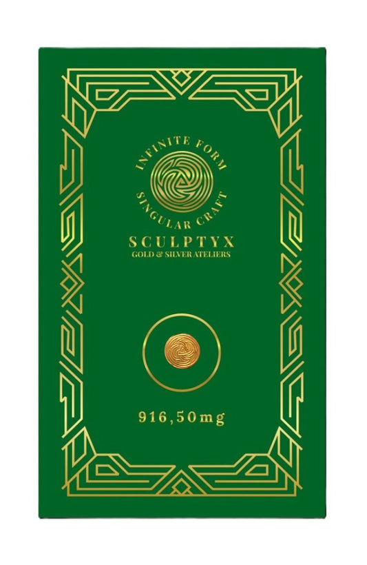 Sculptyx Goldfrac – 22K Micro Bullion | 50 mg | Emblem Edition